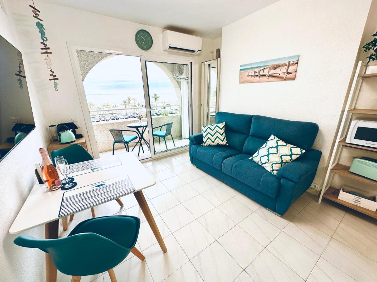 Face A La Mer - Vue Epique, Climatisation, Wifi, Draps Inclus Empuriabrava Eksteriør bilde